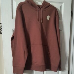 Carhartt Brown Sweatshirt Hoodie, New With Tags